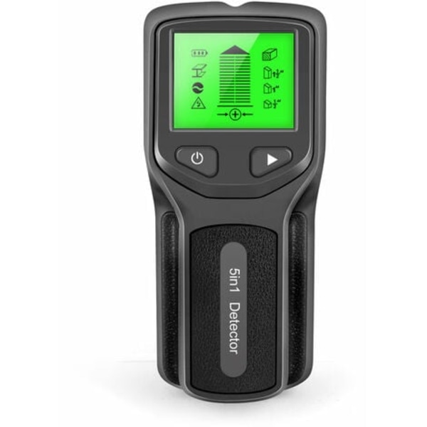 i 1-studssökare med smart mikroprocessorchip och HD LCD-skärm, dubbsensorstrålesökare för centrum och kant av trä