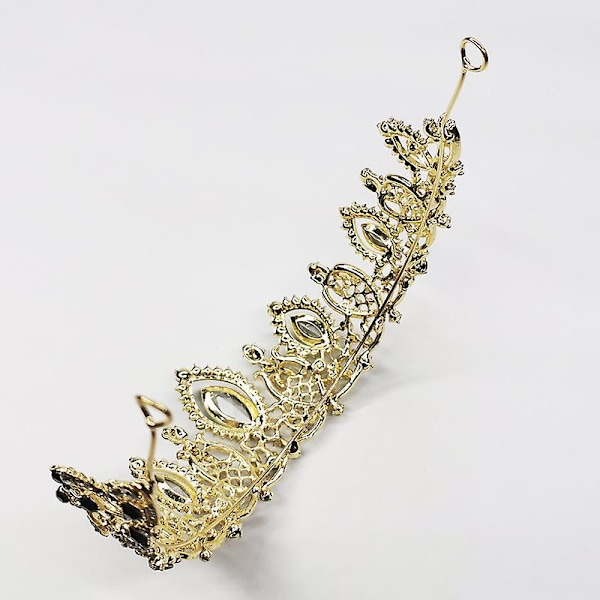 Crown Ornament Bröllopstillbehör Enkel Legering Kristall Brud galvanisering Klänning Smycken