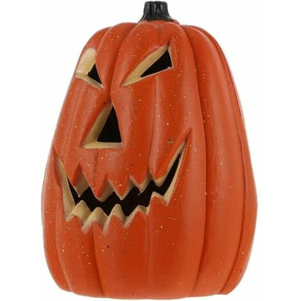Gresskarlykt for Halloween - Lykt - Batteridrevet - Festdekorasjon for Halloween, høst, utendørs, innendørs og G