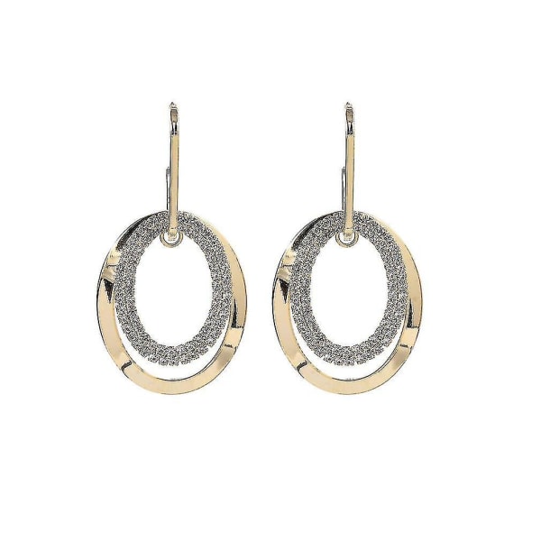 korvakorut Circle Oversized S925 Alloy Zircon For Party