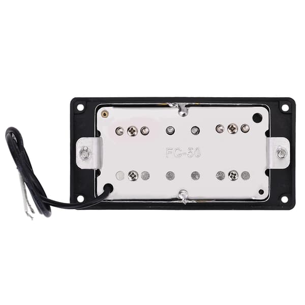 LP Gitarr Krom Humbucker Pickup Set Stall Hals Monteringsskruvar