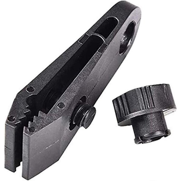 12 stk Tarp Clamps, Heavy Duty Tarp Clamps Sæt Instant Markise Clamp For Tarp Telte Caravan Have Shade Cover, Sort (12)