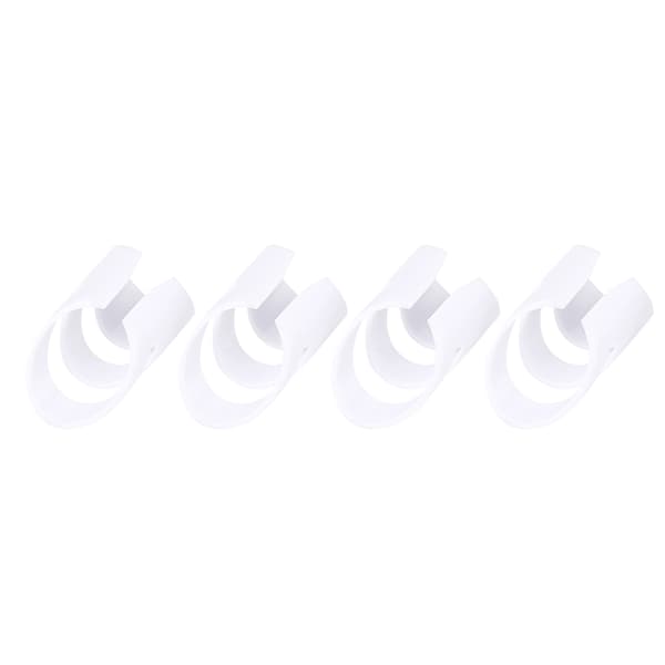 4 st Plast DIY Fingerskydd Plektrum för Gitarr Bas Ukulele Mandolin