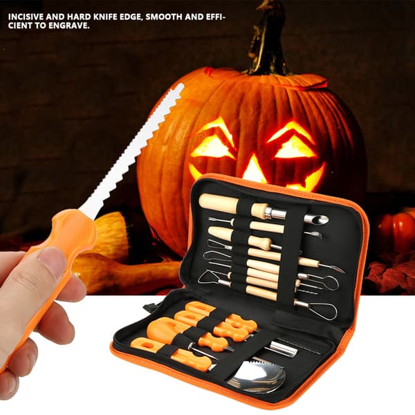 Halloween-kurpitsan kaiverrusveitsisarja