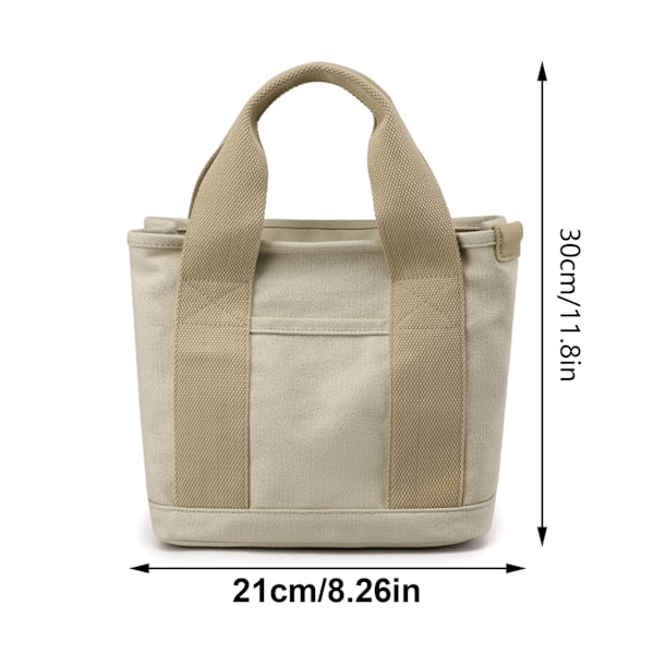 Romslig Tote Bag med Flere Lommer for Kvinner - Ideell for Arbeid, Trening og Hverdagsbruk