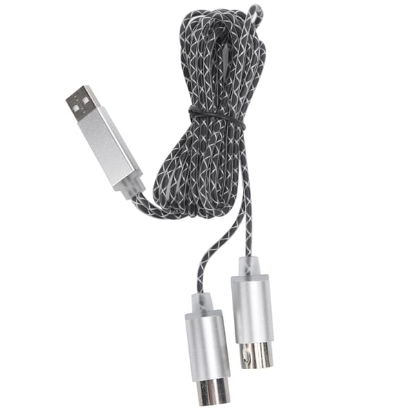 USB MIDI-kabel TPE-kappe Elektronisk piano til datamaskin tilkoblingslinje