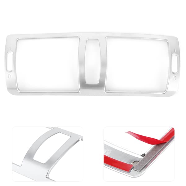 Midterkonsol Klimaanlæg Ventilationsramme Passer til 1-serie E81 Hatchback 2007-2011 Kromplade