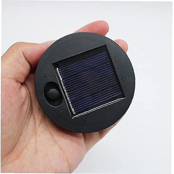 Solar Ersättning Led Lantern Top Solar Panel Lamp Ersättningslampor Batterilåda för Ytterdiameter Lampa Solar Ersättningsbatteri