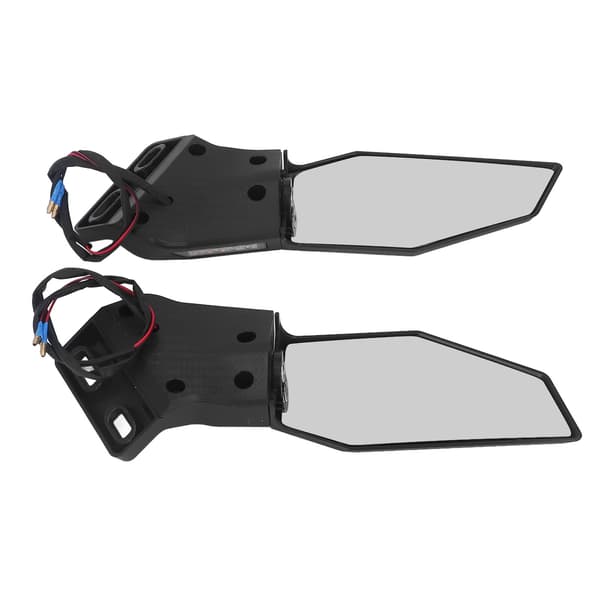 Ninja 400 650 Kolfiberstil LED Blinkers Sidobackspeglar