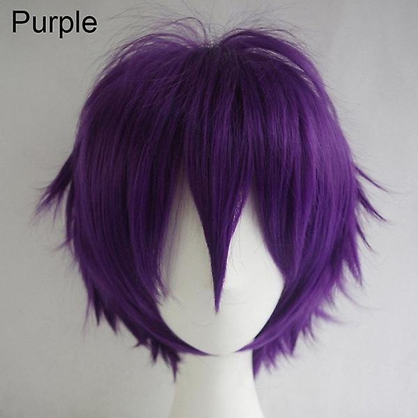 Anime Party Peruker Purple
