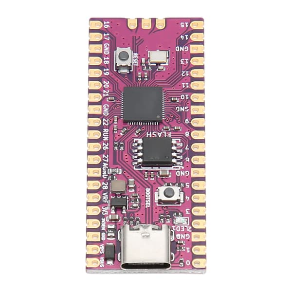 Raspberry Pi Pico RP2040 Dual Core ARM Cortex M0+ Lav Effekt Fleksibel Microcontroller Board