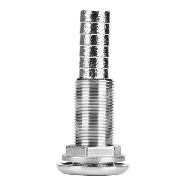 Rustfrit stål Marine Gennem Skrog Fitting Slange Studs Afløb