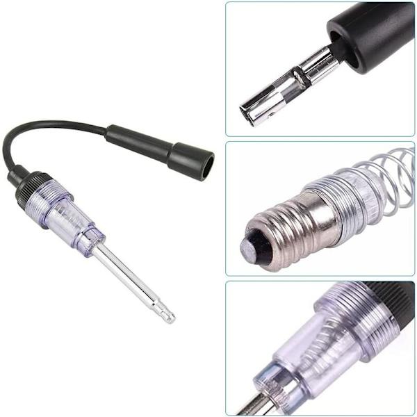 Tändstift Tester Auto Tändstift Tändningstestare för motor Tändstift Inline för bilar, lastbilar, motorcyklar, gräsklippare,