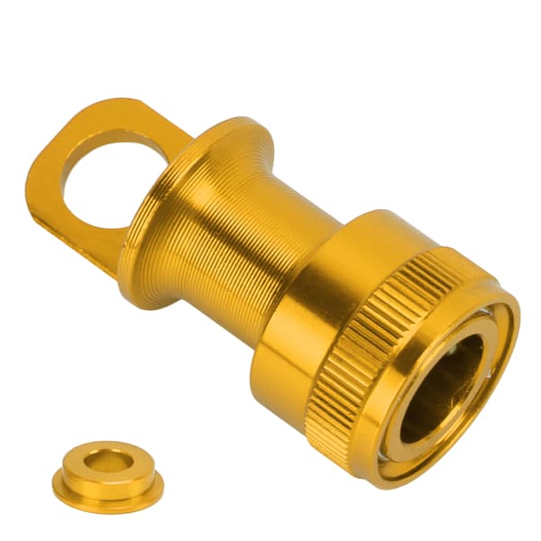 MEIJUN Quick Release Pedalholder til Brompton foldecykel, bærbar rammemonteringsadapter, guld