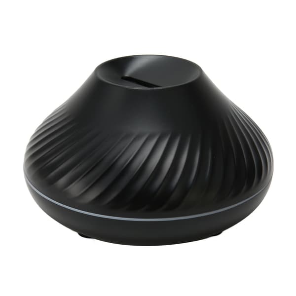 Flamme Aroma Diffuser 130ml 7 Farver Lys USB-drevet Automatisk Slukning 3D-simulering Olie Diffuser til Soveværelse Kontor