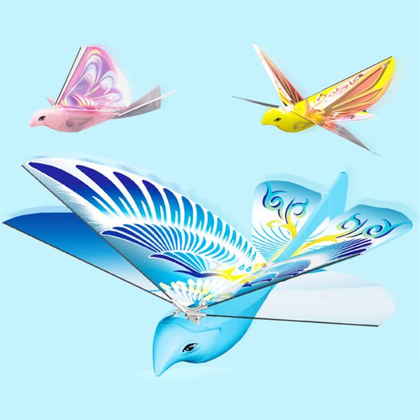 Mini RC Drone Smart Bionic Flapping Flying Bird Leke Fjernkontroll for Barn Voksne
