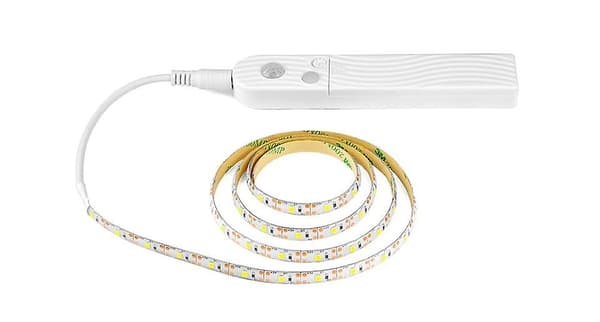 Bevegelsessensor LED-lysstriper Nattlys for sikkerhet White Pack of 1 - 1M