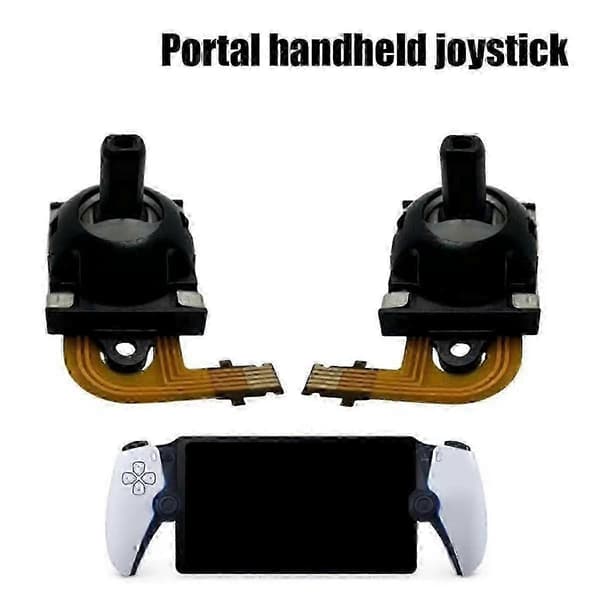 Venstre Hall Elektromagnetisk 3D Analog Joystick Modul egnet til PS Portal Hall Effect Joystick Tommelfingergreb Joystick Random Color
