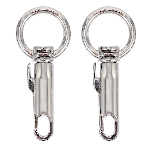 2st Väska Spännen Bra Användbar Väska Snap Hook Metall Väska Spännen Kedja Handväska Spännen Silver