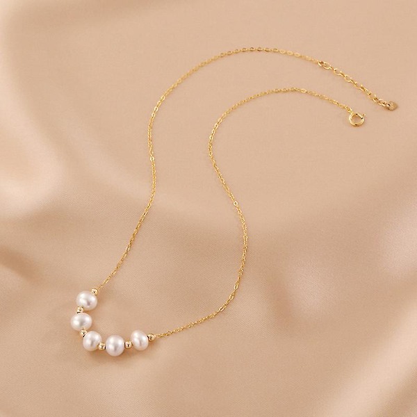 Halskjede Daglig antrekk Pearl Girls&#39; Motesmykker Ac3069