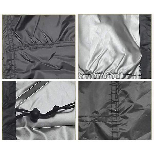 Rundt hagetrekk Beskyttende trekk Rundt hagebord Hagebordtrekk Vanntett og vindtett 210d Oxford rundt hagebord 130*71cm