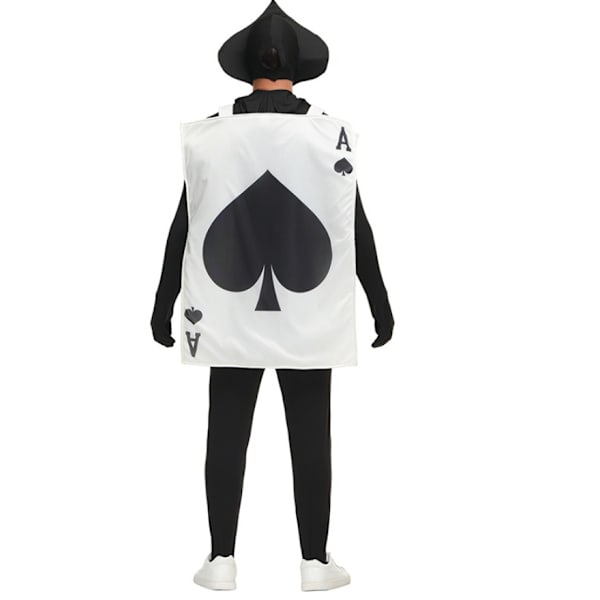 suorituskyky pokeri black heart spades A vaatteet adults