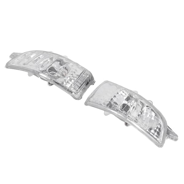 S80 II AS 124 2007-2013 Front Wing Mirror Indicator Light Lens Klar Deksel Erstatning 1 Par