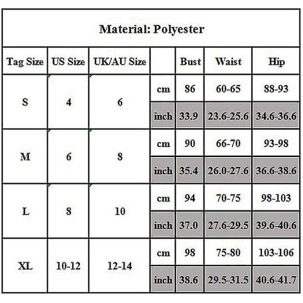 Naisten seksikäs set Push Up Bra Uimapuku uimapuku Pink Dot L