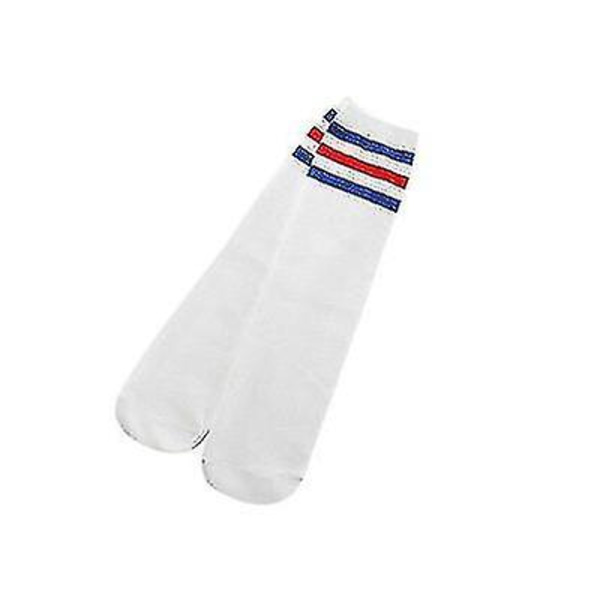Jalkapallosukat Stripes Knee High Tube Sukat Puuvillainen univormu type2 14 in