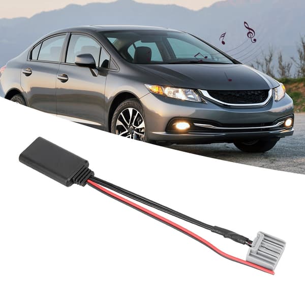 Bluetooth-adapter trådløs lyd MP3 AUX for Honda Civic 2006 til 2013
