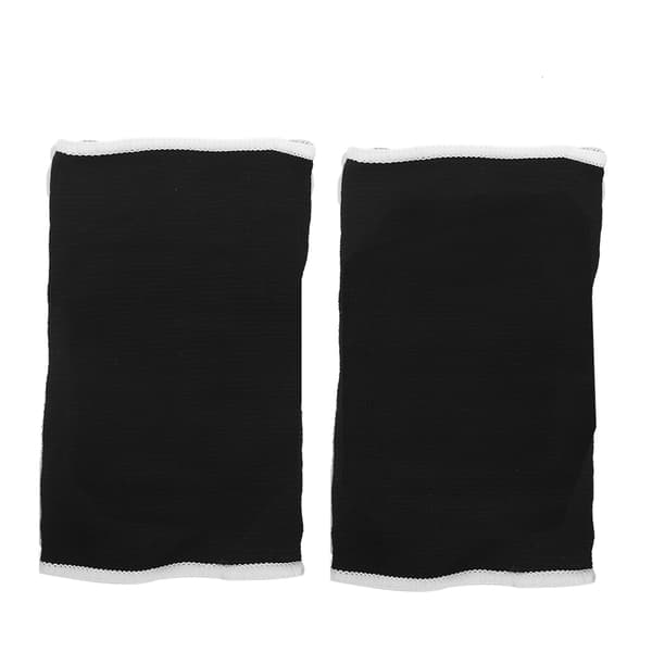 Unisex Joustava Polvisuoja Wrap Protector Tuki Musta
