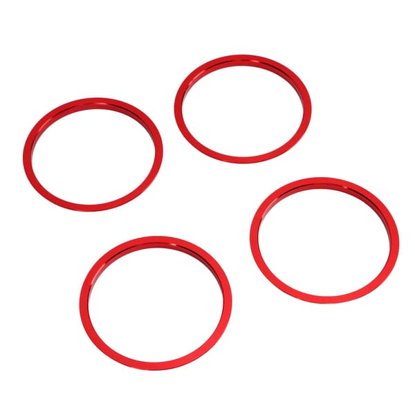 4 STK Rød AC Luftventilring Aluminium Legering Erstatning for Mazda MX5 2009 2015