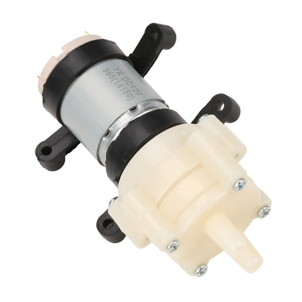 12V Mini Elektrisk Membran Vann Suging Pumpe for Te Maskin & Fisk Tank - Blå & Svart