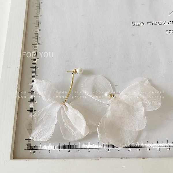 Örhängen 925 Silversmycken Flower Stud Modesmycken Ac7904