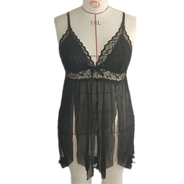 Naiset Sexy Through Lace Yöpaita Yöasut Sleepwear S