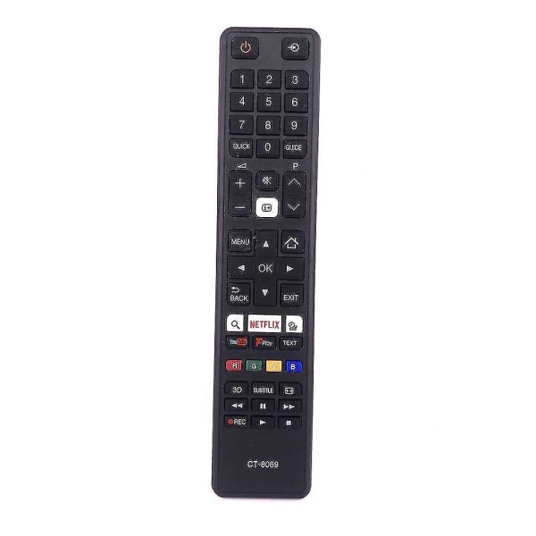 ersättning Ct-8069 För Toshiba Tv Fjärrkontroll 43l3653db 43u6763db Ct8069