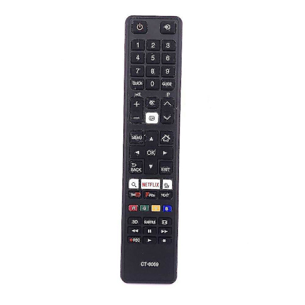 korvaava Ct-8069 Toshiba Tv:n kaukosäätimelle 43l3653db 43u6763db Ct8069