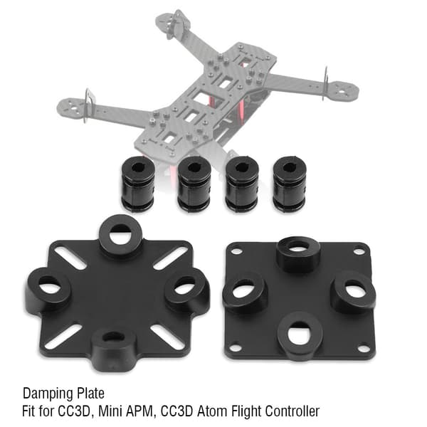 Anti Vibrationsdämpande Platt Stötdämpare för CC3D Naze32 Mini APM Flight Controller