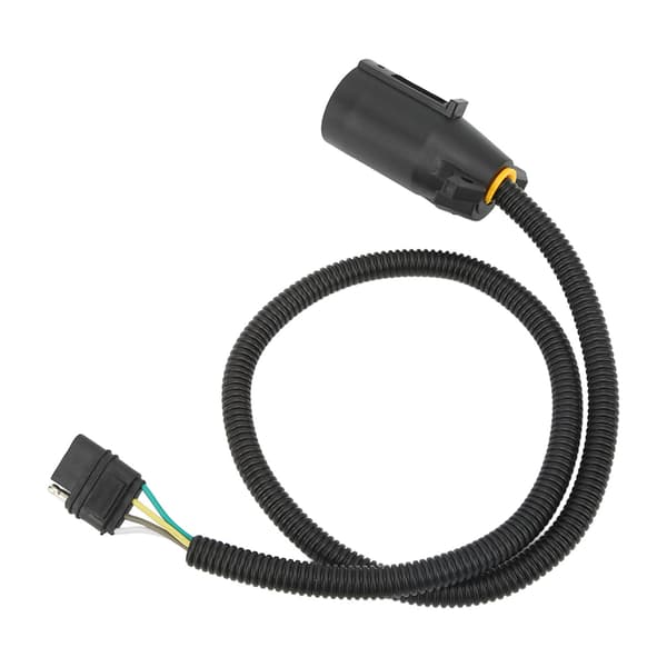 7-polet Rund til 4-polet Flad Trailer Stikkabel Bremslysstyring Ledningsnet