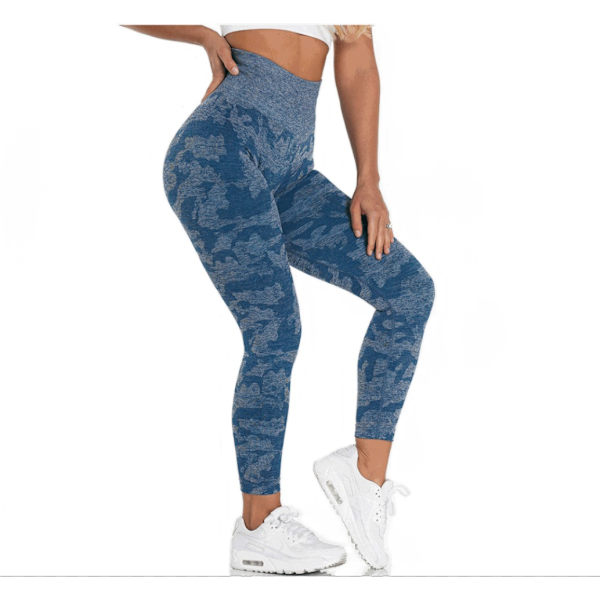Takaroita kohottavat tiukat joogahousut dark blue L