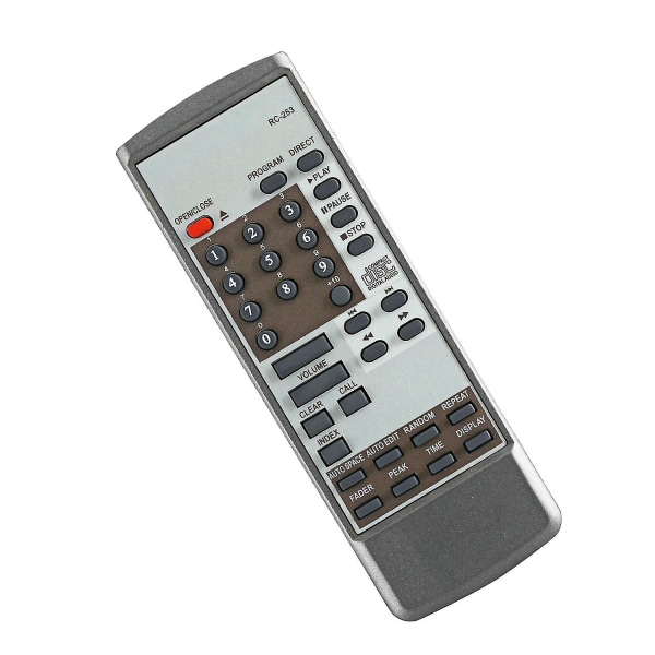 ny fjernkontroll Rc-253 for Denon Dvd Player Controller Dcd2800 1015 Cd Dcd7.5 S Dcd790