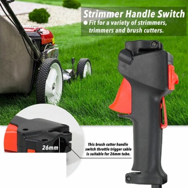 Trimmer Gassbryter Gasshåndtak, børsteklipper, gressklipper, gressklippertilbehør