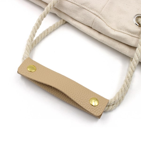 Remresistenta läderkuddar Anti-stryp design Apricot 1 pcs