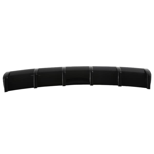 Blank Sort Universal Bagkofanger Diffuser Fin Spoiler Chassis Splitter Aerodynamisk Biltilbehør