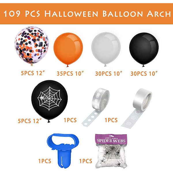 halloween ballong set