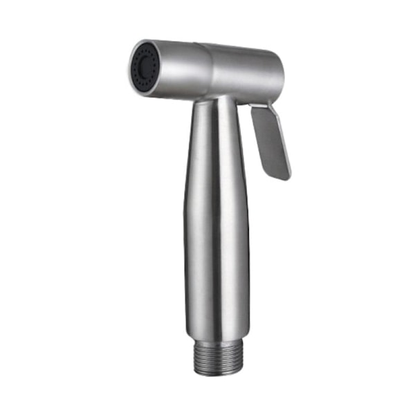 Rustfrit stål Bidet Håndbruser, Højtryks Bidet Toilet Bruser Spray Ideel til væghængt toilet, børstet nikkel, WS024