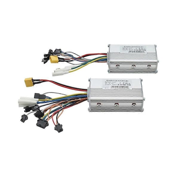 Til JP 60V 25A DC Børsteløs Controller Dobbeltmotor til Elektrisk Scooter E-cykel Børsteløs Controller Black