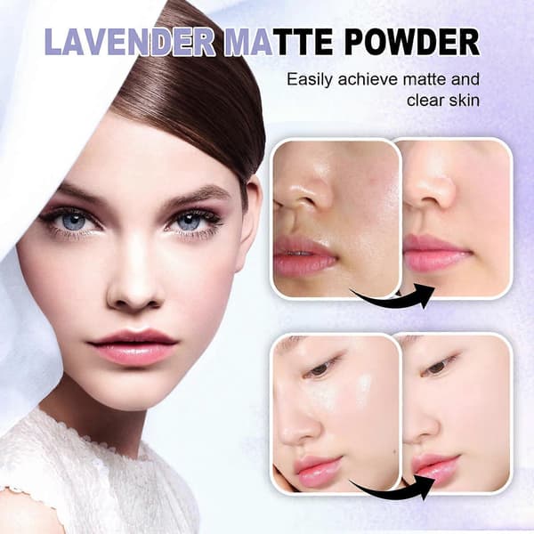Candy Bella Puder, Chillab Lavender Matte Puder Olje