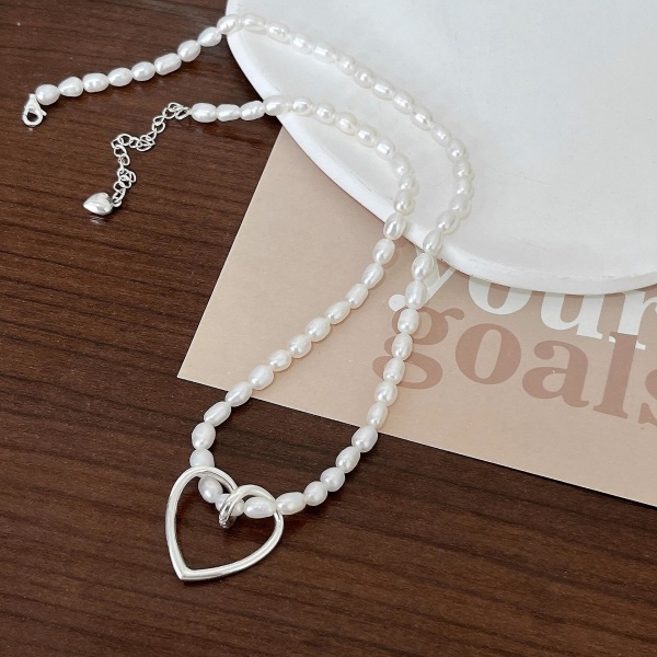 Halsband 925 Silversmycken Barock Modesmycken Ac8034