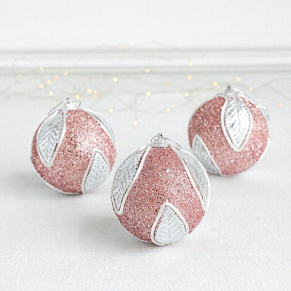 12 stk juledekorasjoner Treanheng juledekorativ ball for god jul DIY julenissefest